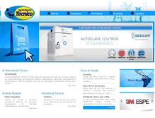 Tablet Screenshot of instrumentaltecnico.com.br